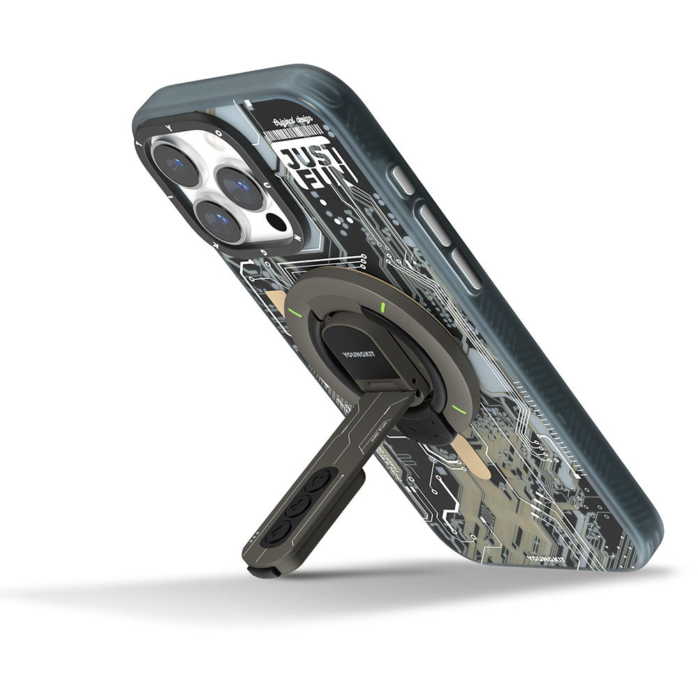 Youngkit Technology Serisi Telefon ve Tabletler için Magnetik Ring Stand Youngkit Technology Serisi Telefon ve Tabletler için Magnetik Ring Stand